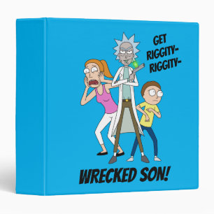 Classeur RICK ET MORTY™ Rick, Morty et Summer