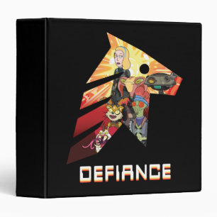 Classeur RICK ET MORTY™ Space Beth Defiance Crew