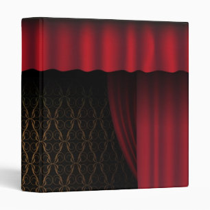 Classeur Rideau rouge