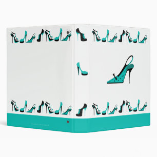 Classeur Ringbinder de chaussure - turquoise
