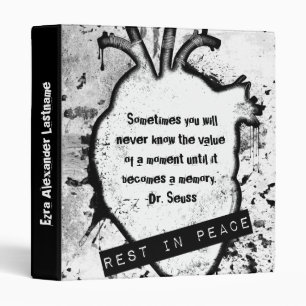 Classeur RIP anatomical heart Memory book