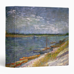 Classeur Rivière avec bateaux à rames par Vincent van Gogh