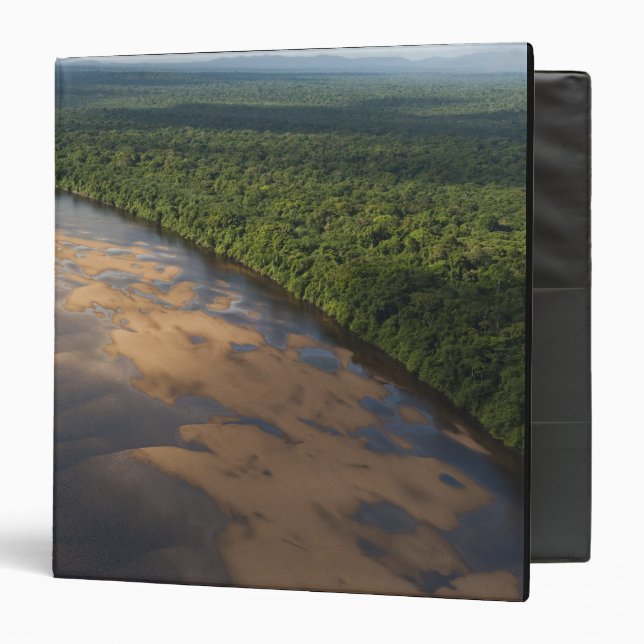 Classeur Rivière Essequibo, la plus longue rivière du Guyan (Devant/Intérieur)