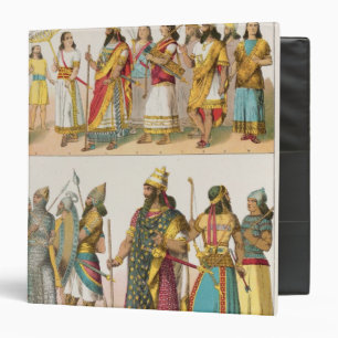 Classeur Robe assyrienne, de "der Voelker de Trachten",