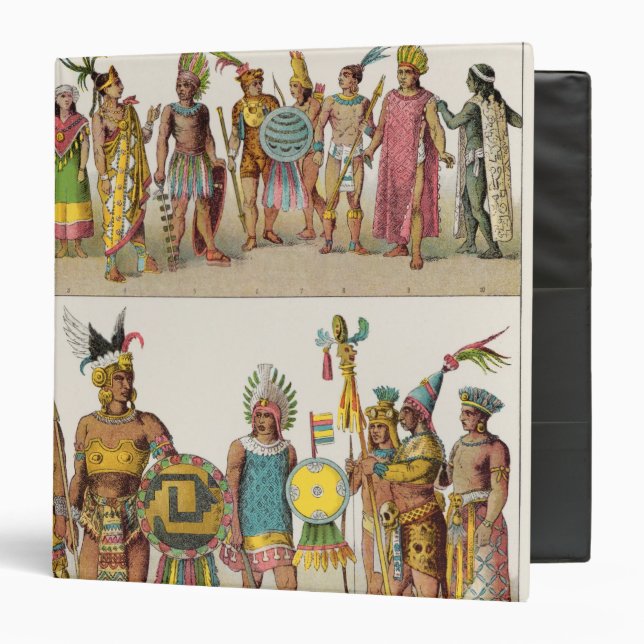 Classeur Robe mexicaine (Devant/Intérieur)