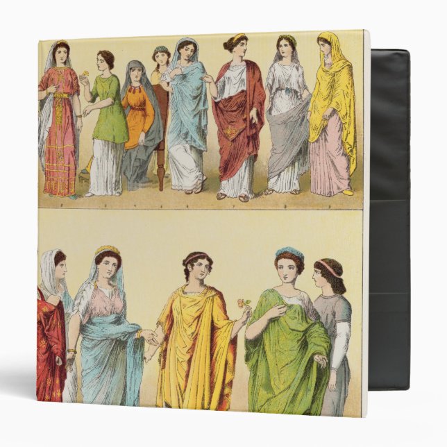 Classeur Robe romaine femelle (Devant/Intérieur)