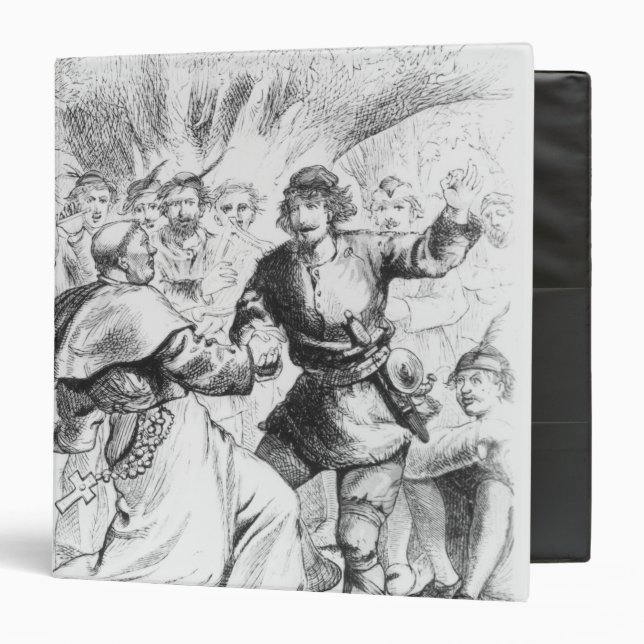 Classeur Robin Hood et l'évêque (Devant/Intérieur)