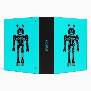 Classeur Robot - Cyan Blue (2,0 po)