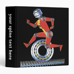 Classeur Robot de science-fiction vintage courant avec une