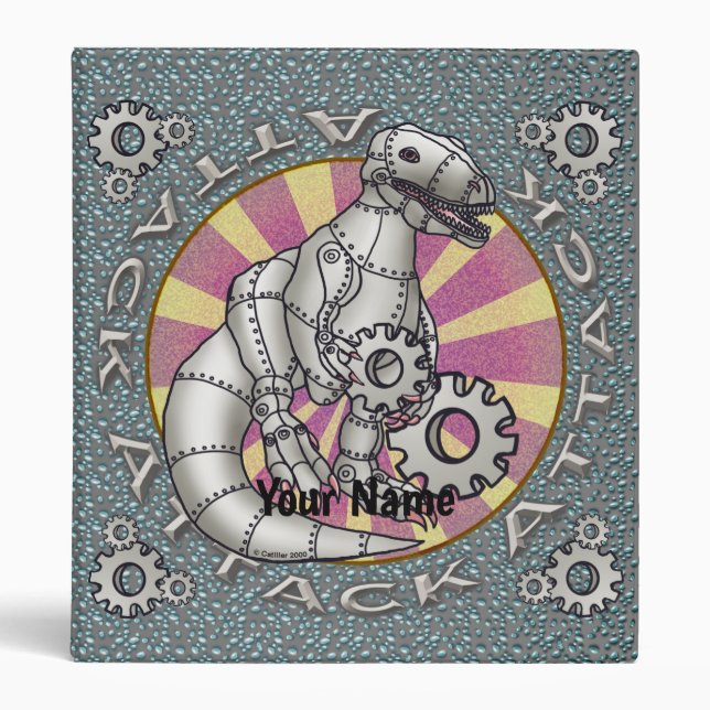 Classeur robotique Dinosaur (Devant)