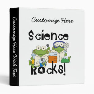 Classeur Roches de la Science de grenouilles
