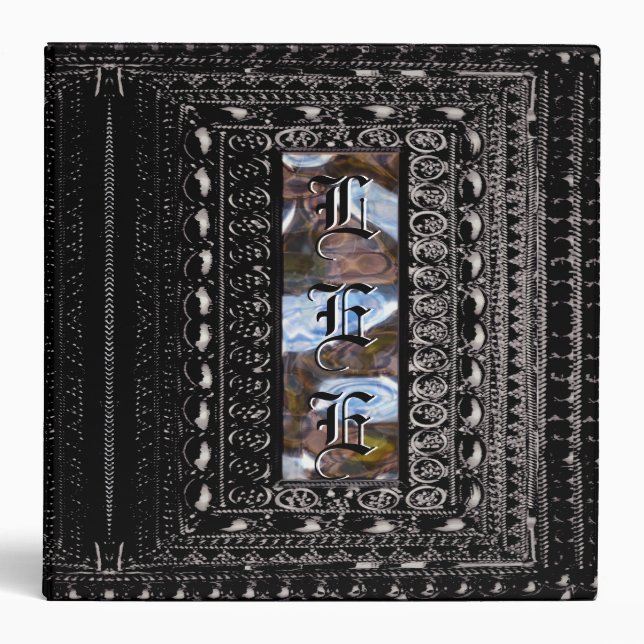 Classeur Rochester Dark personnalisable (Devant)