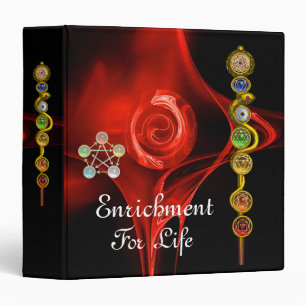 CLASSEUR ROD ASCLEPIUS 7 CHAKRAS, YOGA, ÉNERGIE SPIRITUELLE