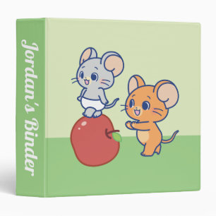 Classeur Rollage Anime Tuffy et Jerry Apple
