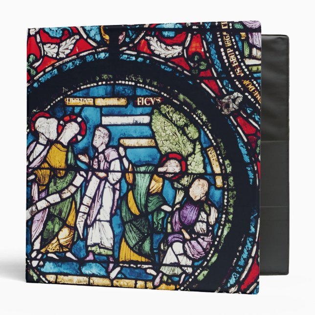 Classeur Rondeau dépeignant la parabole du figuier (Devant/Intérieur)