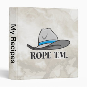 Classeur Rope 'Em Western Rodeo