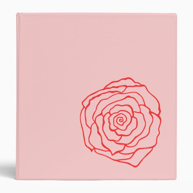 Classeur rose (Devant)