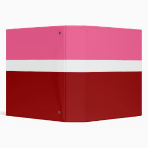 Classeur Rose Blanc Marron Rouge Bloc De Couleurs