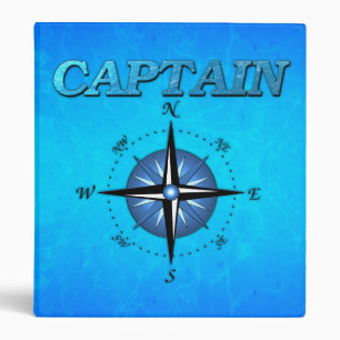 Classeur Rose de capitaine et de boussole