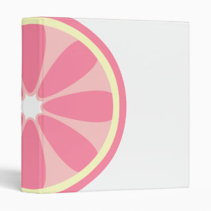 Classeur rose de citron
