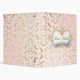 Classeur Rose divin d'or de 311 Ciao Bella