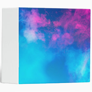 Classeur Rose et bleu Smoke   Zazzle_Growshop