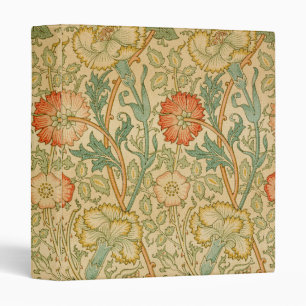 Classeur Rose et Rose par William Morris Floral Vintage