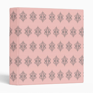Classeur Rose Pâle Élégant