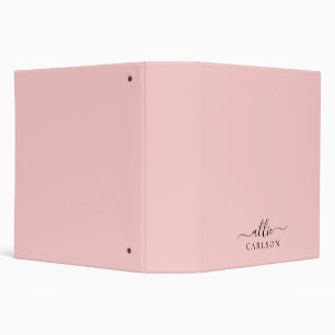 Classeur Rose pâle rose rose rose rose moderne Nom minimali