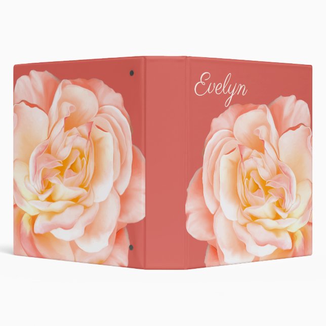 Classeur Rose personnalisé (Arrière-plan)