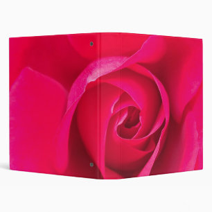 Classeur Rose rose rouge romantique v2