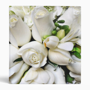 Classeur Roses blanches, Roses d'amour_