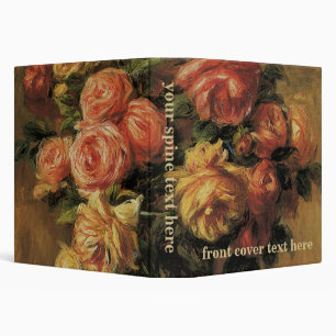 Classeur Roses dans un vase par Pierre Renoir, Beaux-arts a