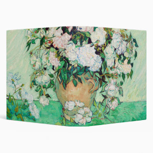 Classeur Roses de Still Life dans un vase par Vincent van G