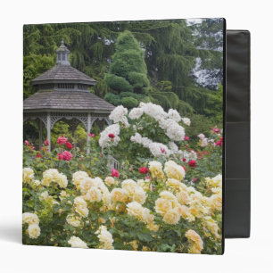Classeur Roses en fleurs et roseraie du belvédère à