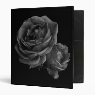 Classeur Roses noirs gothiques