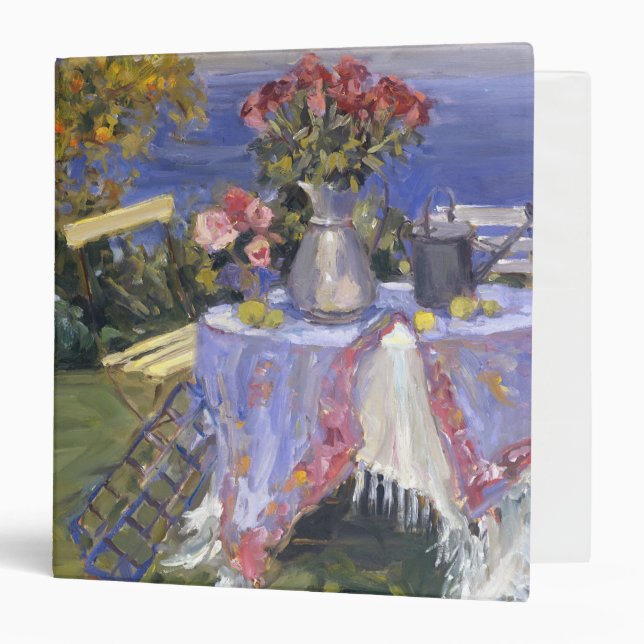 Classeur Roses par la mer (Devant/Intérieur)