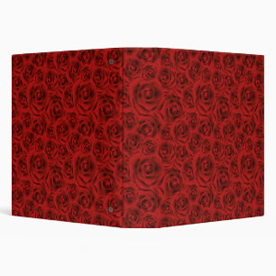 Classeur roses rouges Motifs, fleurs d'amour, petite amie g