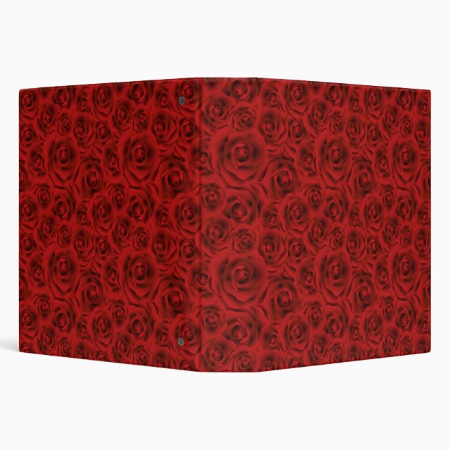 Classeur roses rouges motifs, fleurs d'amour, petite amie g (Arrière-plan)