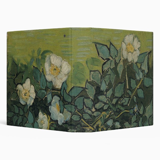 Classeur Roses sauvages par Vincent van Gogh (Arrière-plan)