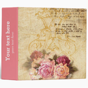 Classeur Roses vintages