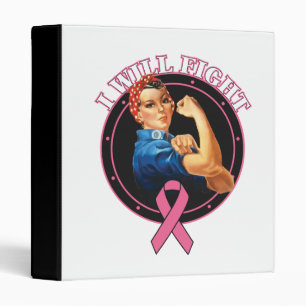 Classeur Rosie le rivoir je combattrai le cancer du sein
