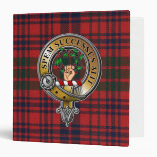 Classeur Ross Tartan & Badge