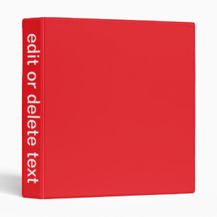 Classeur Rouge