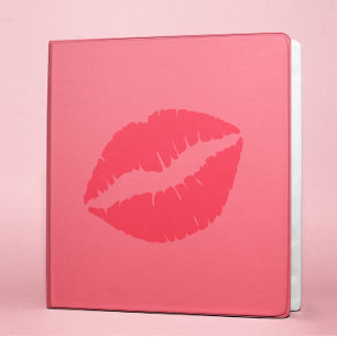 Classeur Rouge à lèvres corail rose féminin Baiser