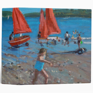 Classeur Rouge et blanc navigue Abersoch