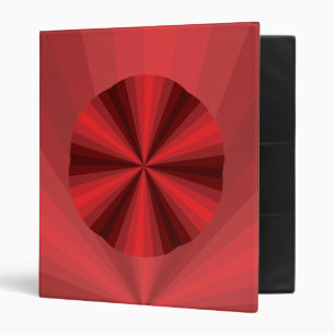 Classeur rouge illusion optique