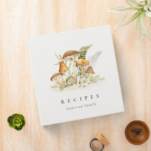 Classeur Rouille Rustique Orange Champagne Fern Foliage Rec
