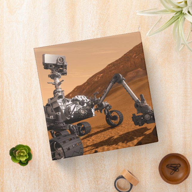 Classeur Rover Curiosity Du Laboratoire Scientifique Mars. (In Situ)