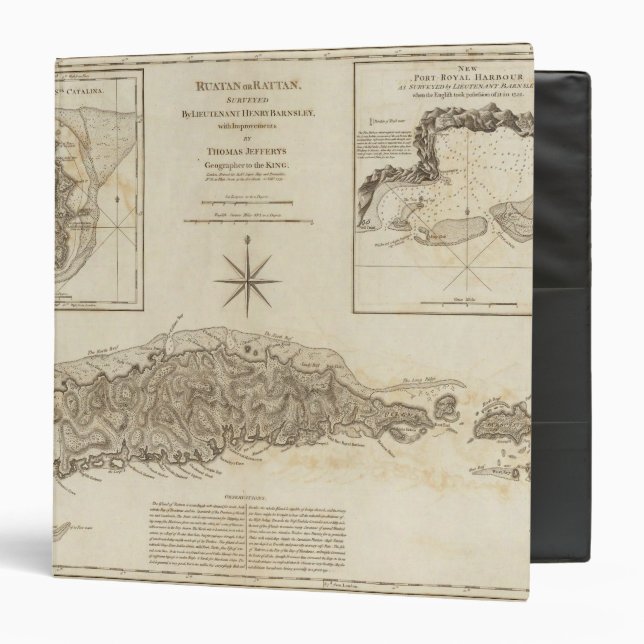 Classeur Ruatan ou Rattan (Devant/Intérieur)